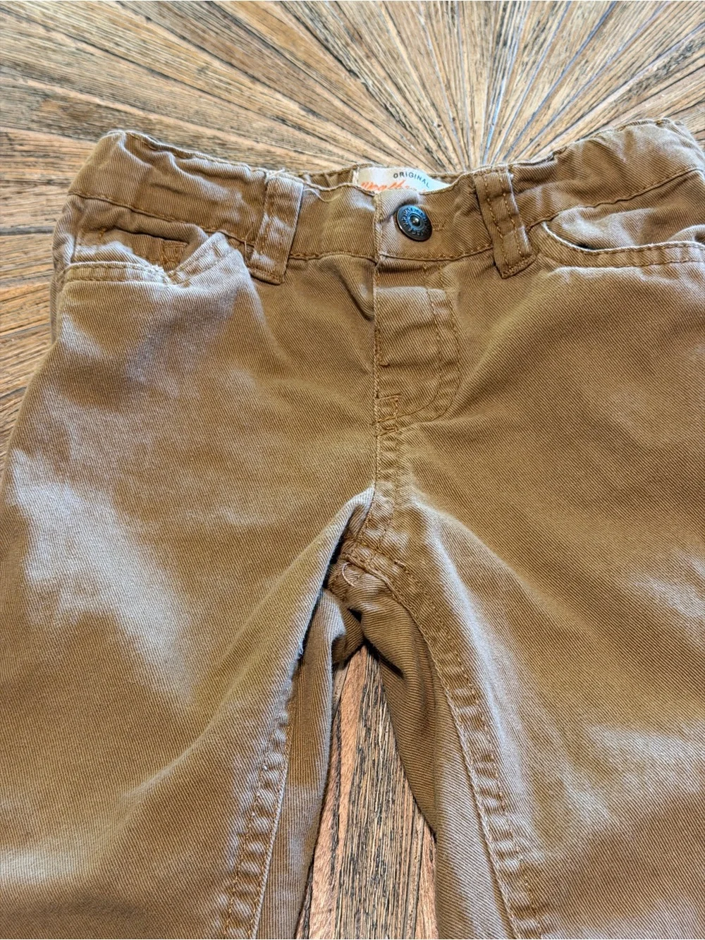 Weatherproof kids boys khaki brown outdoor pants 18 months